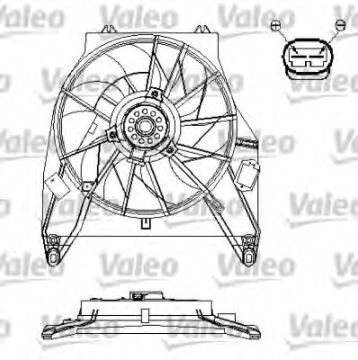 VALEO 696217 Electric Motor, radiator fan